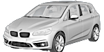 BMW F45 P1B64 Fault Code